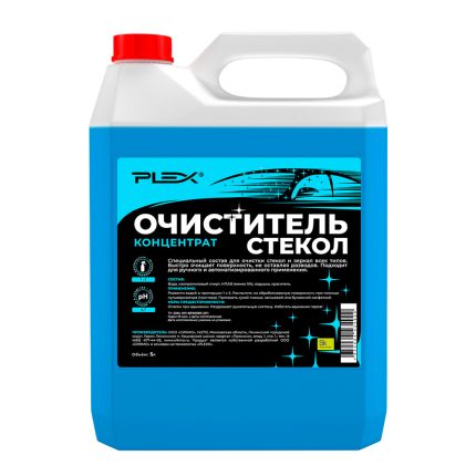Очиститель стекол PLEX ЛЮКС 5 л